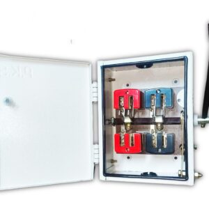 p.k.s. 63 amp 240v changeover electric switch box