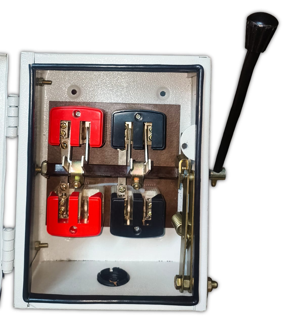 p.k.s. 63 amp 240v changeover electric switch box p.k.s. 63 amp 240v changeover electric switch box