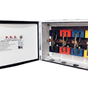 pks 100 amp 4 pole manual changeover switch | 415v three phase heavy duty power transfer solution