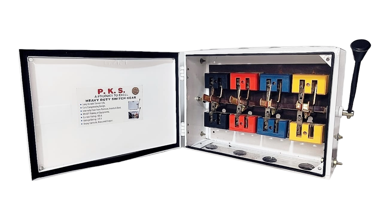 pks 100 amp 4 pole manual changeover switch | 415v three phase heavy duty power transfer solution pks 100 amp 4 pole manual changeover switch | 415v three phase heavy duty power transfer solution